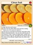 Herbcard 02.2017: Citrus fruit.